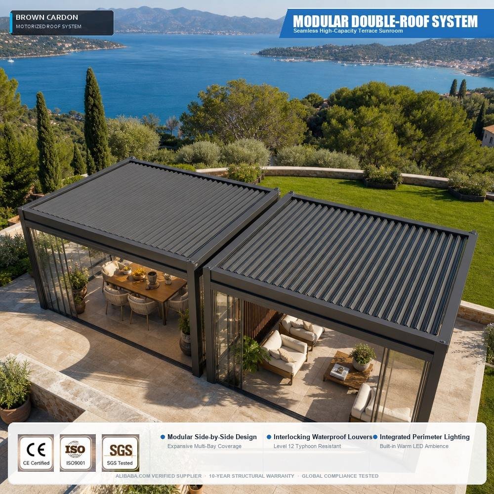 BC-220 aluminium pergola, product image 3