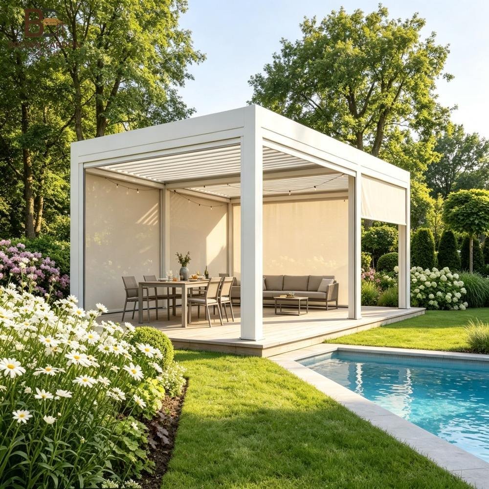 BC-221 aluminium pergola, product image 1